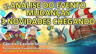Evento Cerco ao Castelo Sombrio, Mudanças e 3 Novidades... #hustlecastle