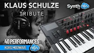 KORG MODWAVE ♫ 40 Custom Sounds ► KLAUS SCHULZE TRIBUTE