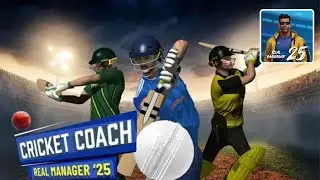 Cricket Coach Real Manager 25 Gameplay Walkthrough Part 1 (Android, ios)