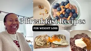 3 HEALTHY & EASY Breakfast Recipes for Weight Loss | Angie Walker