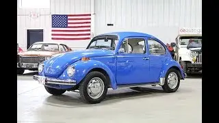 1972 VW Super Beetle Blue