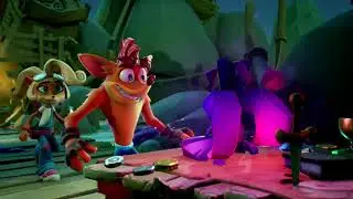 Crash Bandicoot 4: It's About Time: Part 13: Jetboard Jetty (Perfect Gem Run)