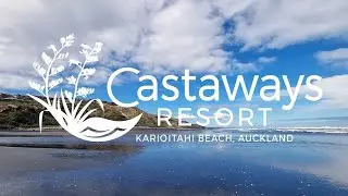 Walk to Karioitahi Beach from Castaways Resort.
