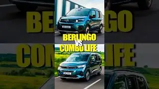 CITRO&Euml;N BERLINGO VS OPEL COMBO LIFE &iquest;CU&Aacute;L ES LA FURGONETA DEFINITIVA DE 2025? #furgoneta