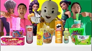 PILIH MAKANAN SESUAI KARAKTER KPOP DEMON HUNTER SESUAI MAKANAN SATU WARNA?!