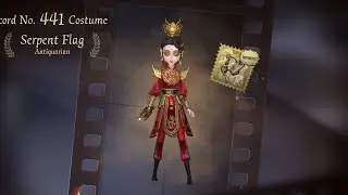 Identity V | Antiquarian Sec Limited S Tier Skin! “Serpent Flag” She Is Golden! 🤩