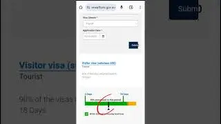 How to get a Tourist Visa process quickly | Tourist Visa Processing Time #australianvisa