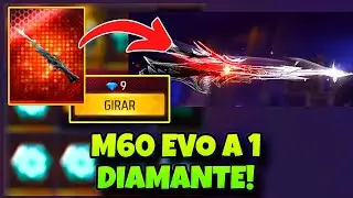 PATRONES PARA CONSEGUIR LA M60 EVOLUTIVA CON SOLO 1 GIRO ! A 9 DIAMANTES! FREE FIRE 🔥💎