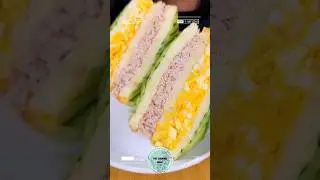 Another sandwich recipe for breakfast #cucumbersandwich #cucumber #eggsandwich #breakfastideas