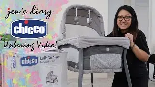 Переносная люлька Chicco LullaGo Nest &mdash; распаковка