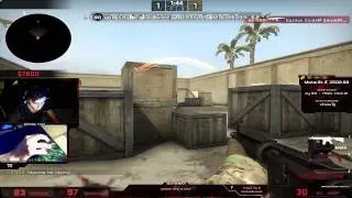 ScreaM vs nV NBK 1v1 Aim Map (CS:GO ScreaM's PoV)