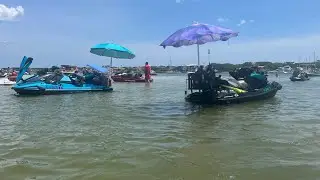 Disappearing Island With The Ski Riders Of North Florida