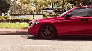 Honda Civic FL1 with modulo wing and Rays Volk Racing ZE40.