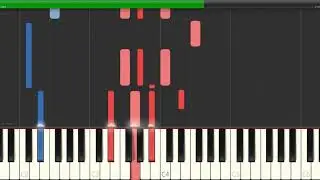 [Piano Tutorial | Synthesia] 6LACK   Worst Luck