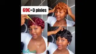 #bequeenhairfr #hair #haircolor #hairstyle #wigs #naturalhair #pixie #longhair #haircut