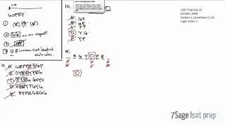 LSAT PrepTest 20 Logic Game 1 Full Tutorial (Questions 13-18)