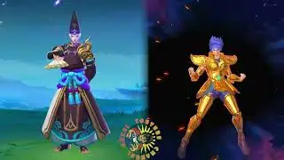 Valir Leo Ikki Saint Seiya Collab Skin VS Shikigami Summoner Special Skin | MLBB Comparison