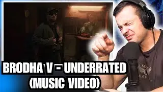 Bodybuilder Reacts To Brodha V - Underrated (Official Music Video)