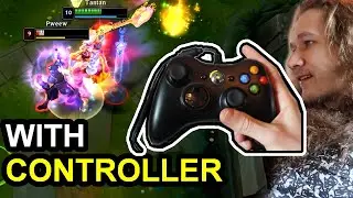 League of Legends с контроллером Xbox