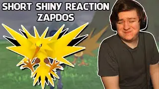SHINY ZAPDOS! Shiny Legendary Pokemon Reaction | Dynamax Adventures #Shorts