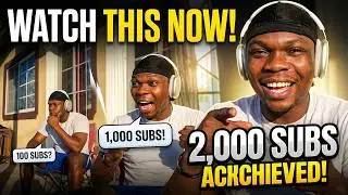 My Journey to 2K Subs ... if your Subscribed to me WATCH THIS !!