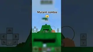 how to spawn mutant zombie in minecraft #short #minecraft