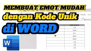 Cara Cepat Memunculkan Simbol & Emoji di Word Tanpa Copy Paste