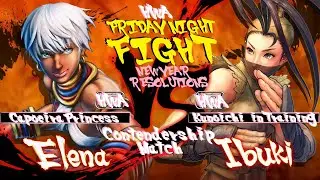 ULTRA STREET FIGHTER IV [XBOX360/One[ HWA #NEWYEARRESOLUTIONS - Contendership Match: Elena vs Ibuki!
