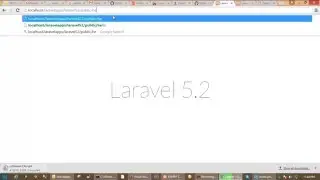 Install laravel 5.2 or 5.1 on Windows