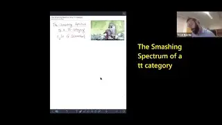 The smashing spectrum of a tt category - Scott Balchin (MPI Bonn)