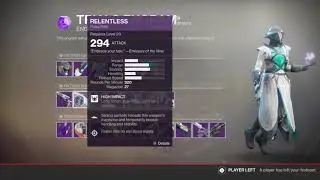 Trials Of the Nine ALL Weapons