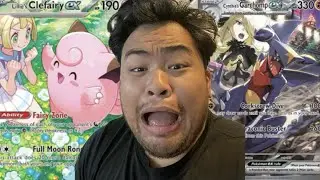 Not Stopping Till I Pull Clefairy EX or Garchomp EX 🔥 (Live Pack Opening)