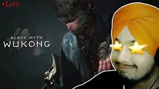 LIVE 🔴 Black Myth Wukong | Boss Fights + Rage | Hindi Gameplay | Facecam Gameplay | Part (4)