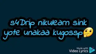 GEE NATTY X MANADRILLER[Chuma]-LYRICS VIDEO