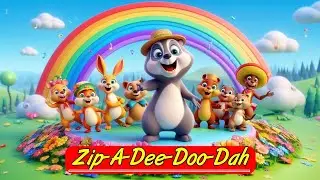 Zip-A-Dee-Doo-Dah | Classic Disney Song | Fun and Uplifting Tune for Kids with Lyric,s
