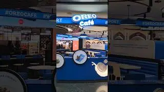 Visit Qatar 🇶🇦 Oreo Cafe at Doha airport 👍 #travel #qatar #foodblogger