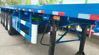 40FT Flatbed Semi Trailer for Heavy Loads