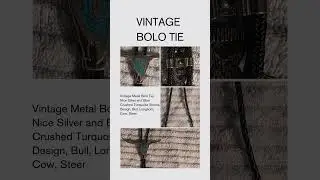 Vintage Bolo Ties, Belt Buckles, Turquoise, Silver, Brass, Pewter, Western, Zippo Lighter