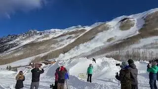 Avalanche in West Badger slide path, Ophir, CO 3/23/23