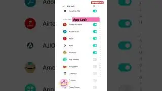 App Lock Shortcut Trick  For Android Phone | App lock Kaise kare