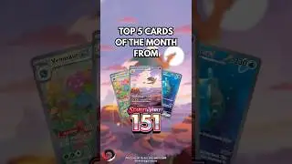 Top 5 Hits of Scarlet and Violet 151! #pokemon #pokemoncards