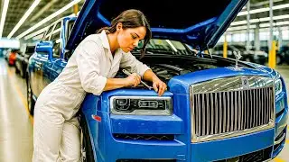 Inside ICONIC Rolls-Royce UK Factory - How the most LUXURY Cars are Built