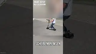 E-Scooter Kaufberatung | Bremse ist nicht gleich Bremse! | 5 Tods&uuml;nden