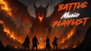 Epic DnD Battle Music 1 Hour Playlist - Elemental Plane of Fire | Orchestral Darkwave