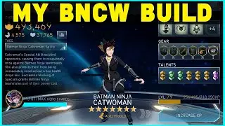 My Current Batman Ninja Catwoman Build Injustice 2 Mobile