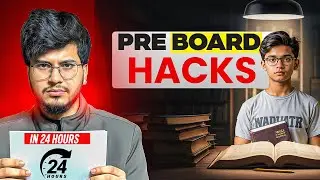 12th Science🔥 Pre-Board Hacks: Score 90%+ in 24 Hours of Studying ! Physics & chemistry 