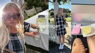 a week in my copenhagen life | starting a fashion PR internship