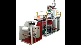 PP TQ Blown Film Machine | High-Clarity Polypropylene Film Machine | SS Mechanical Engineers Pvt Ltd