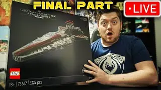 Let's finish building the LEGO UCS Venator LIVE