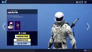 *NEW Style* OVERTAKER skin - Fortnite Item Shop (2019-04-05)